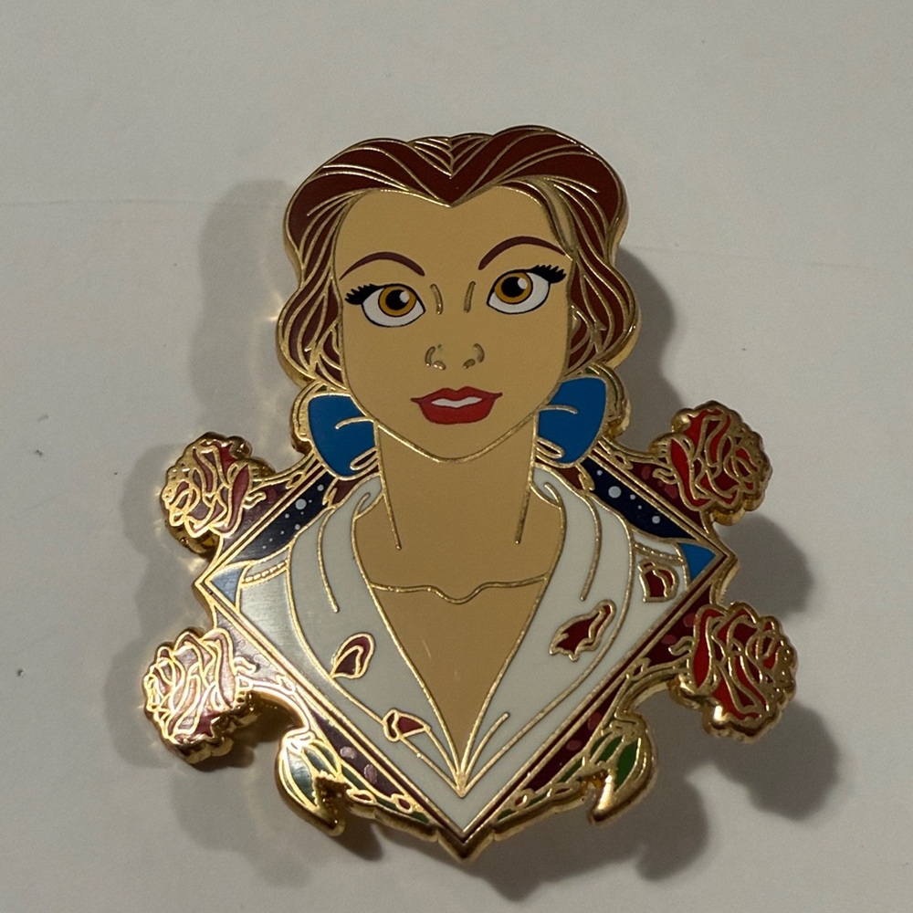 Disney Fantasy Princess Belle Decorative Pin